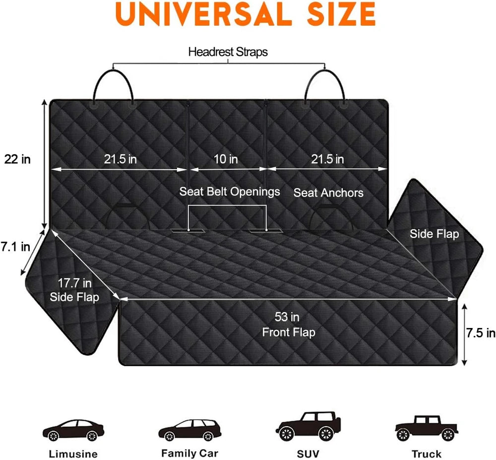 Yuntec Dog Seat Cover